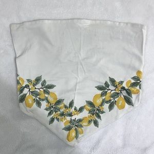 White crop top